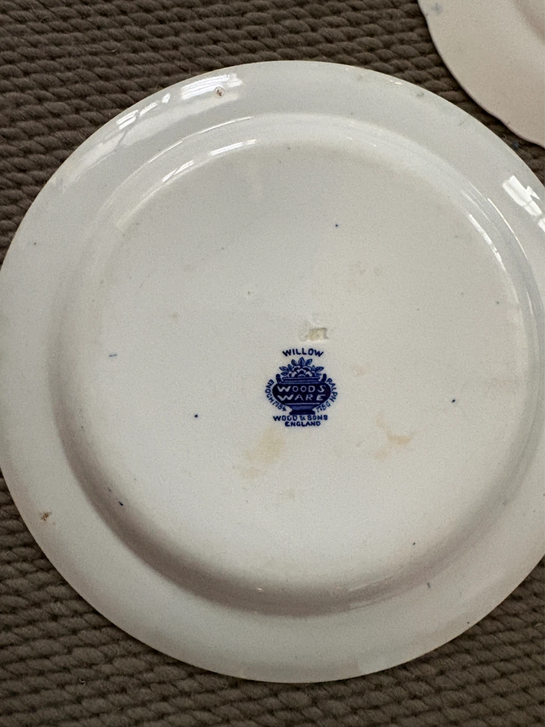 Wood & Sons Willow Pattern Plates Set of 3 - photo 5