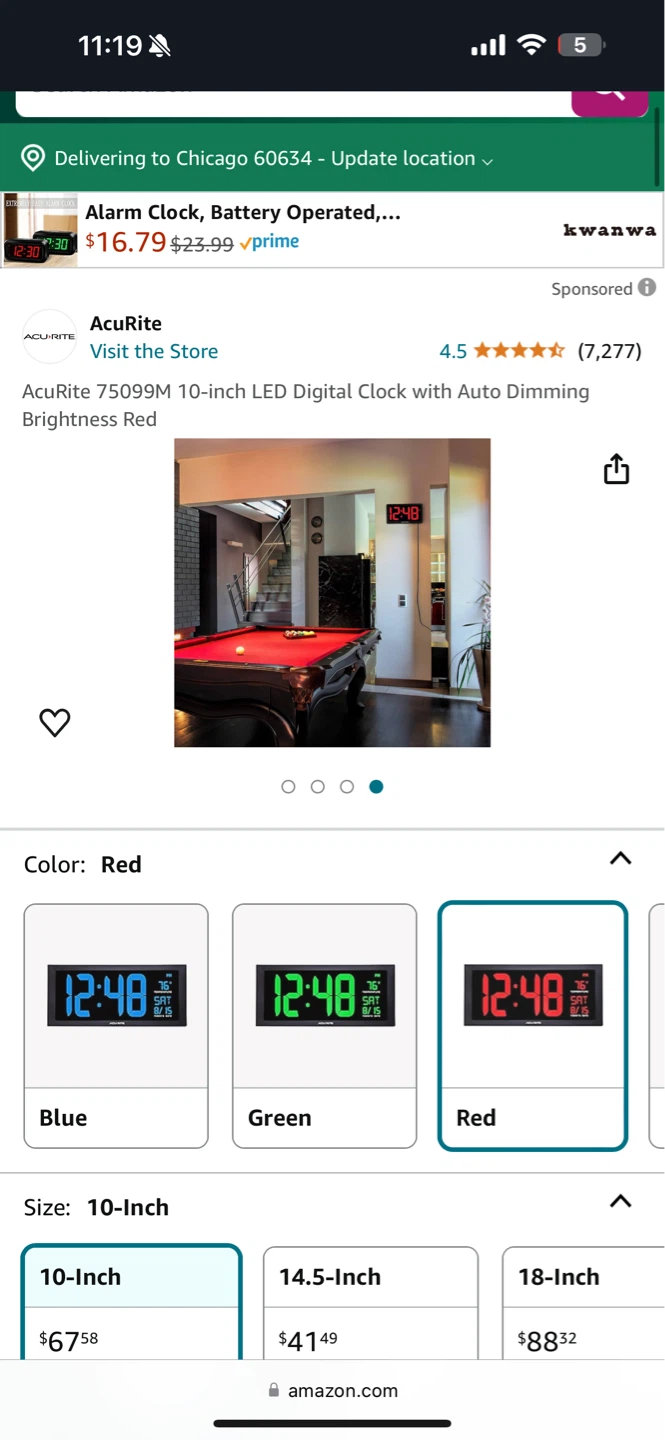LED Digital Clock - photo 3