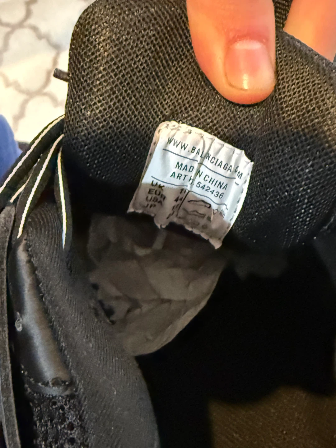 Balenciaga Track.2 Sneakers - Black - photo 4