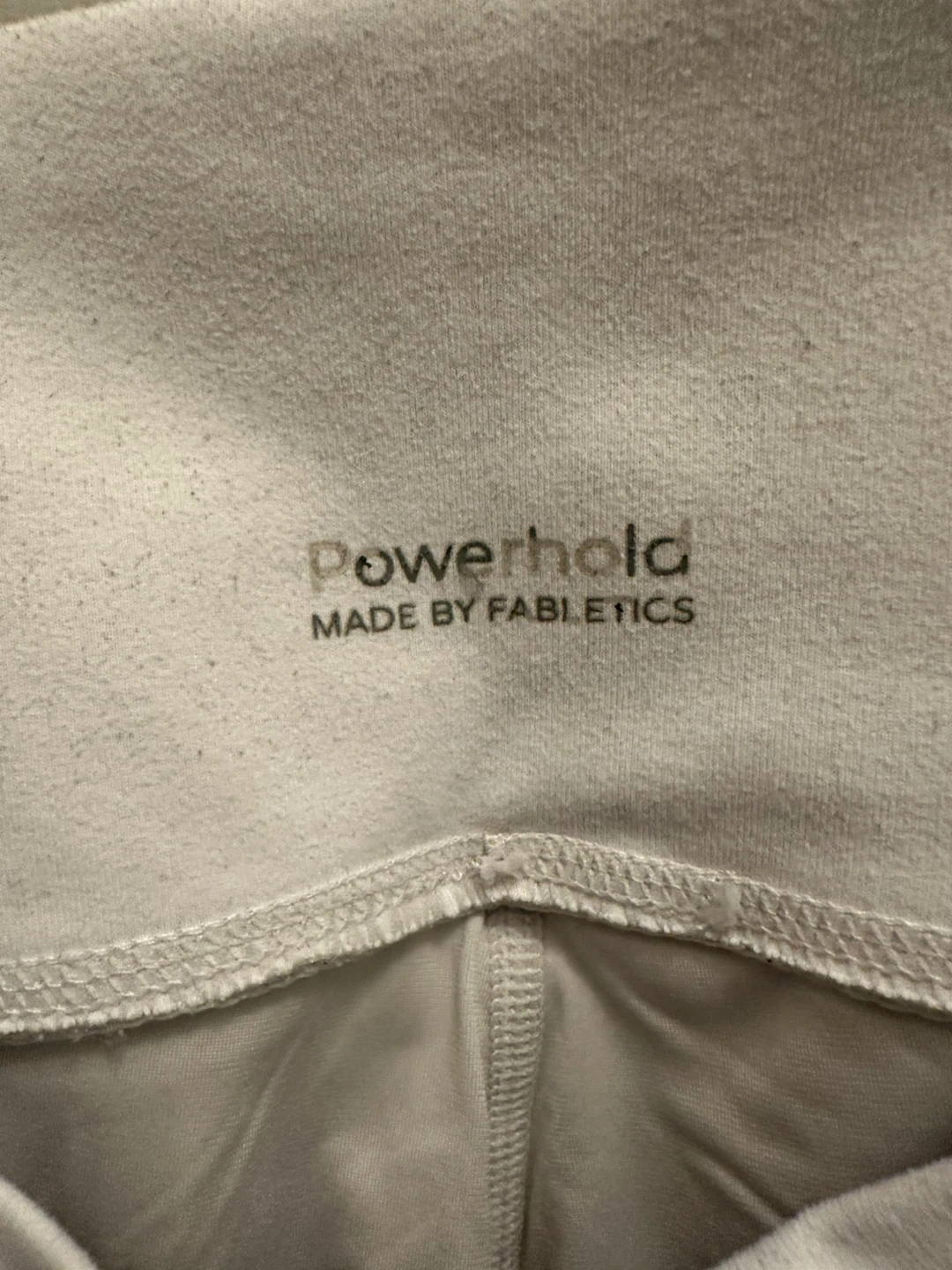 Fabletics Powerhold high-waisted white leggings - photo 4