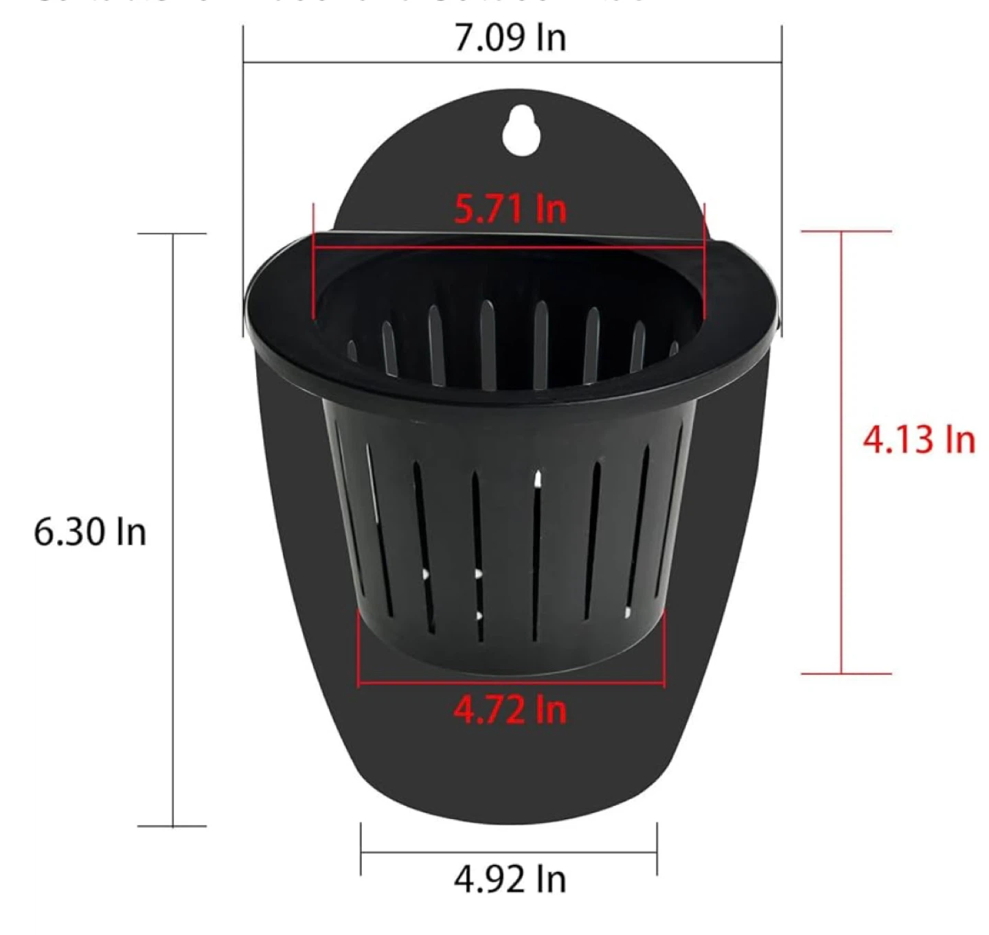 SELF WATERING DURABLE PLASTIC POTS (Read description) - photo 5