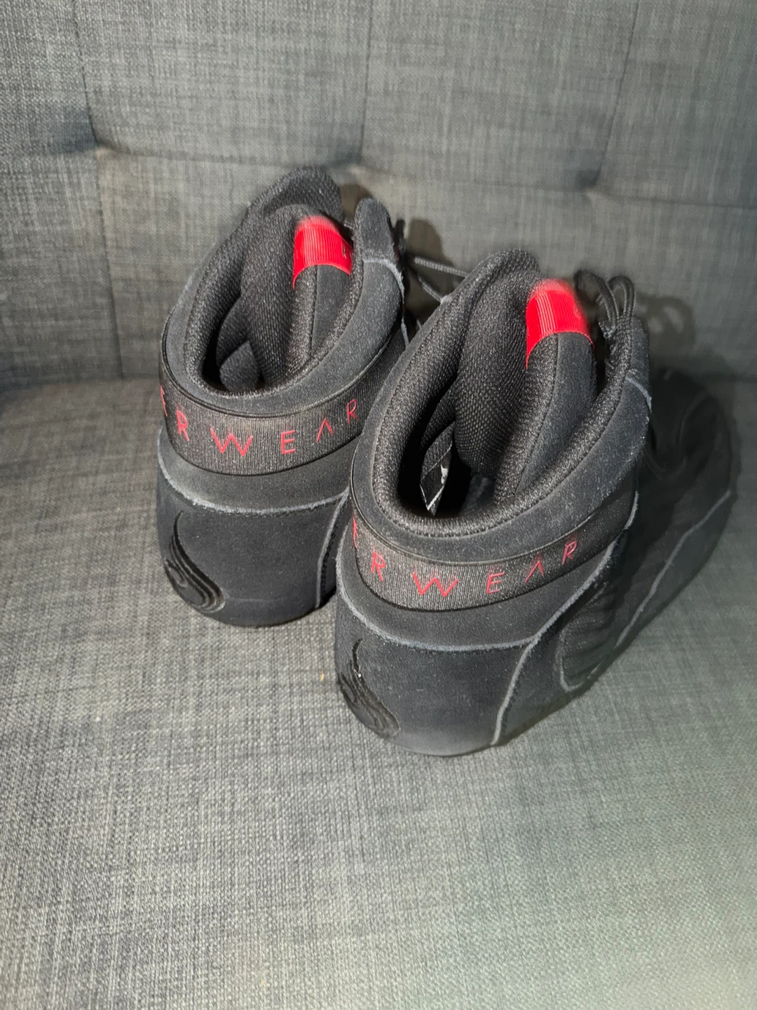 RYDER Wrestling Shoes Black/Red Size 10 US - photo 4