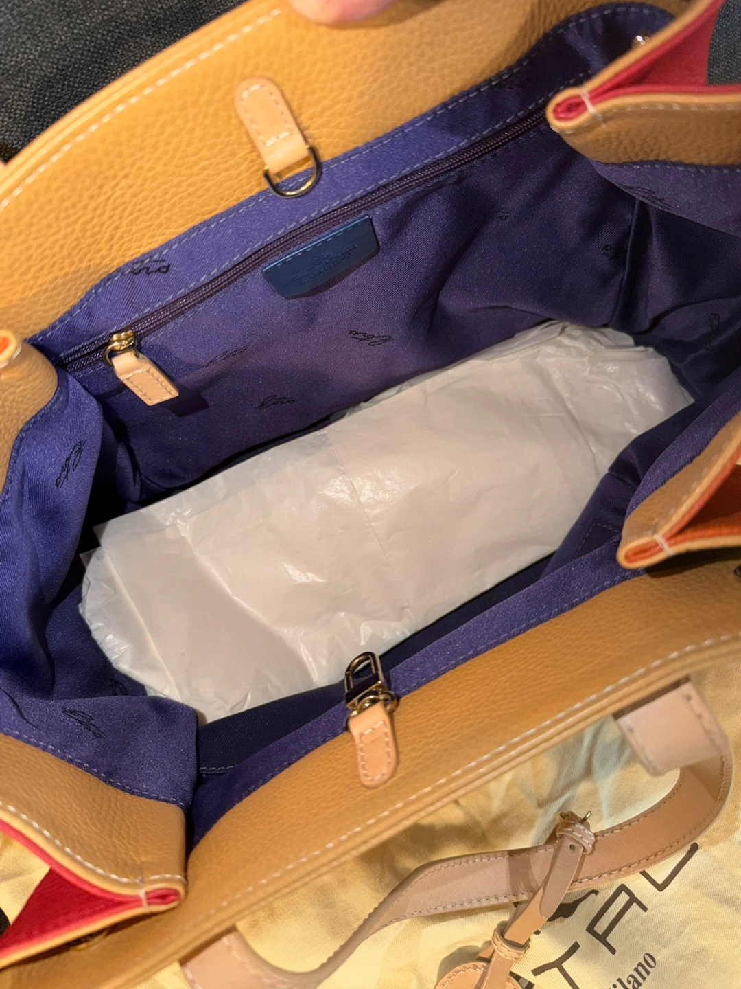 Etro Leather Tote Bag - photo 4