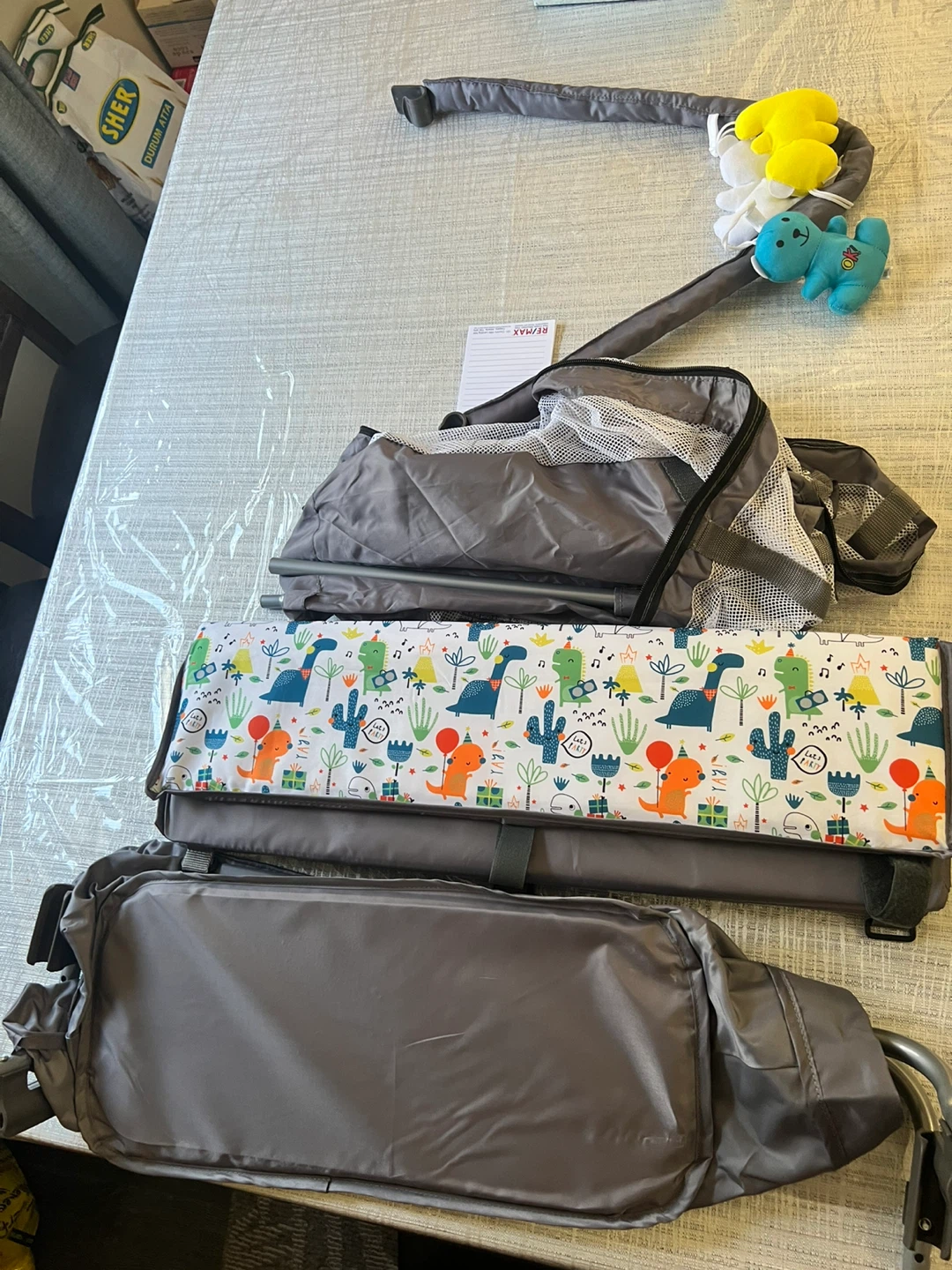 LIVINGbasics Playpen with Mobile and Changing Station - photo 2