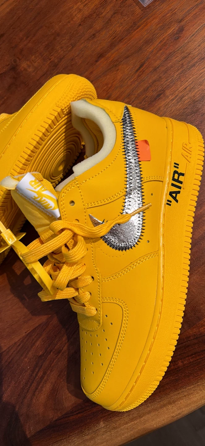 Nike Air Force 1 x Off-White 'The Ten' - Yellow - photo 2