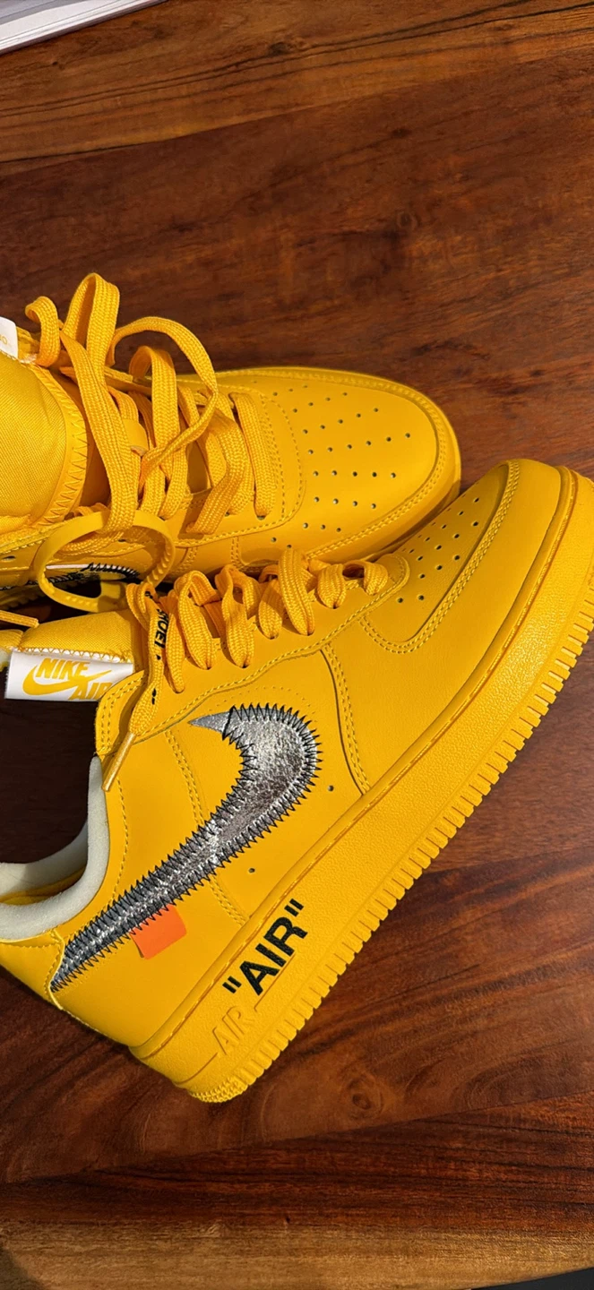 Nike Air Force 1 x Off-White 'The Ten' - Yellow