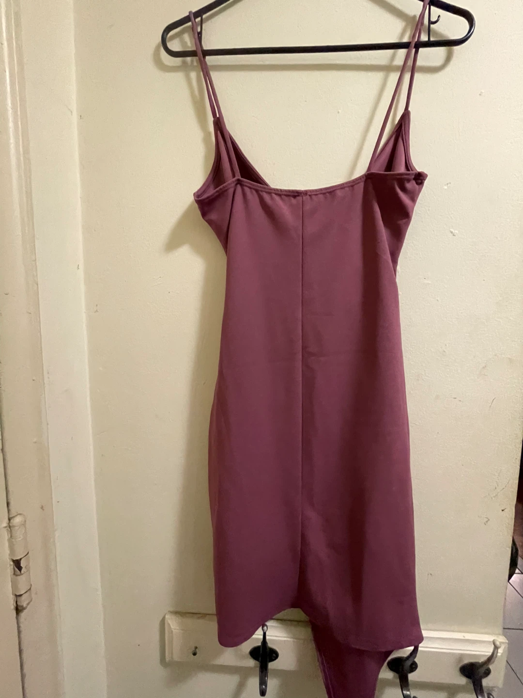 Purple Ruched Camisole Dress - photo 4