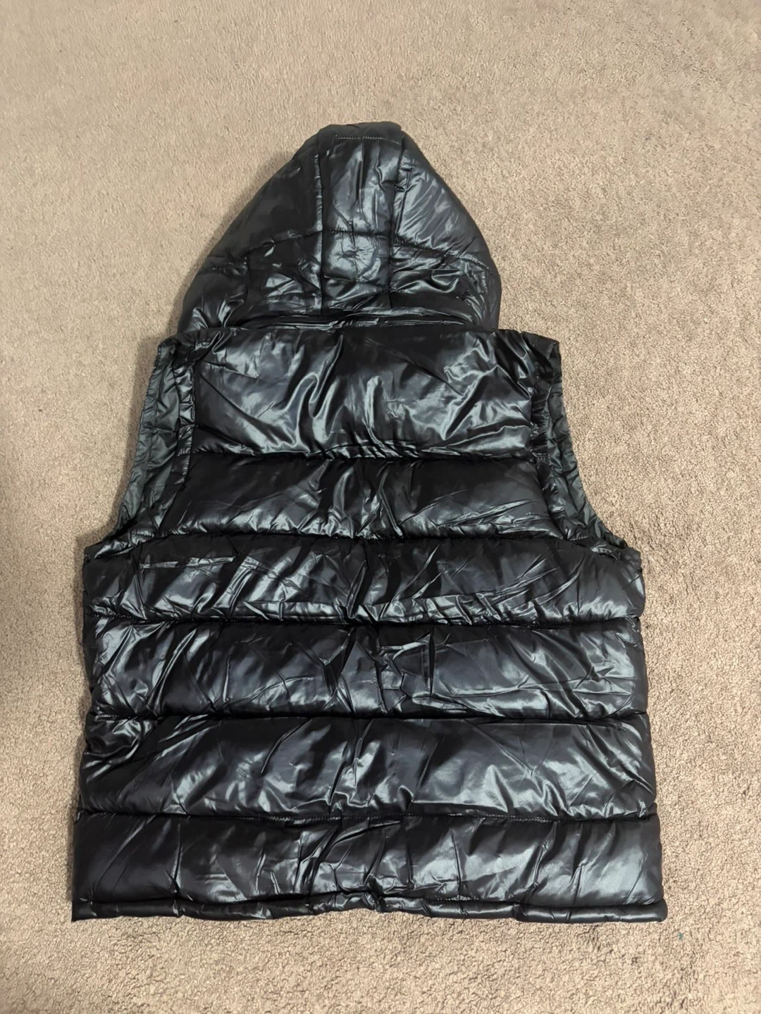 Moncler Black Down Vest Size M - photo 2