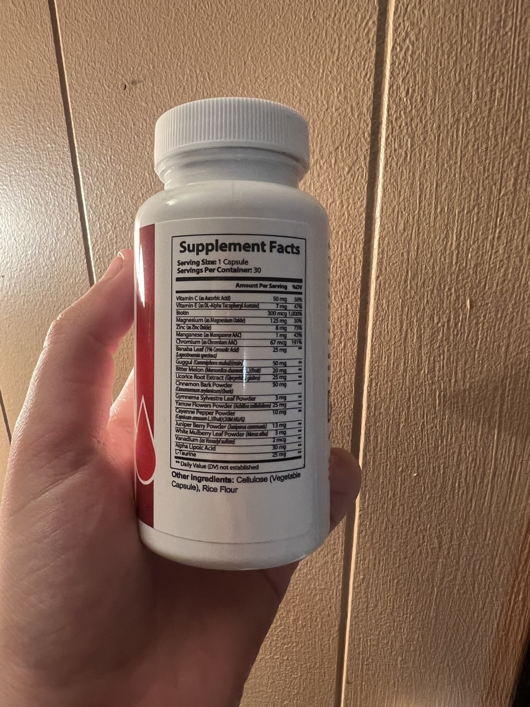 Nutrition Glucose Support Dietary Supplement - 30 Capsules - photo 5