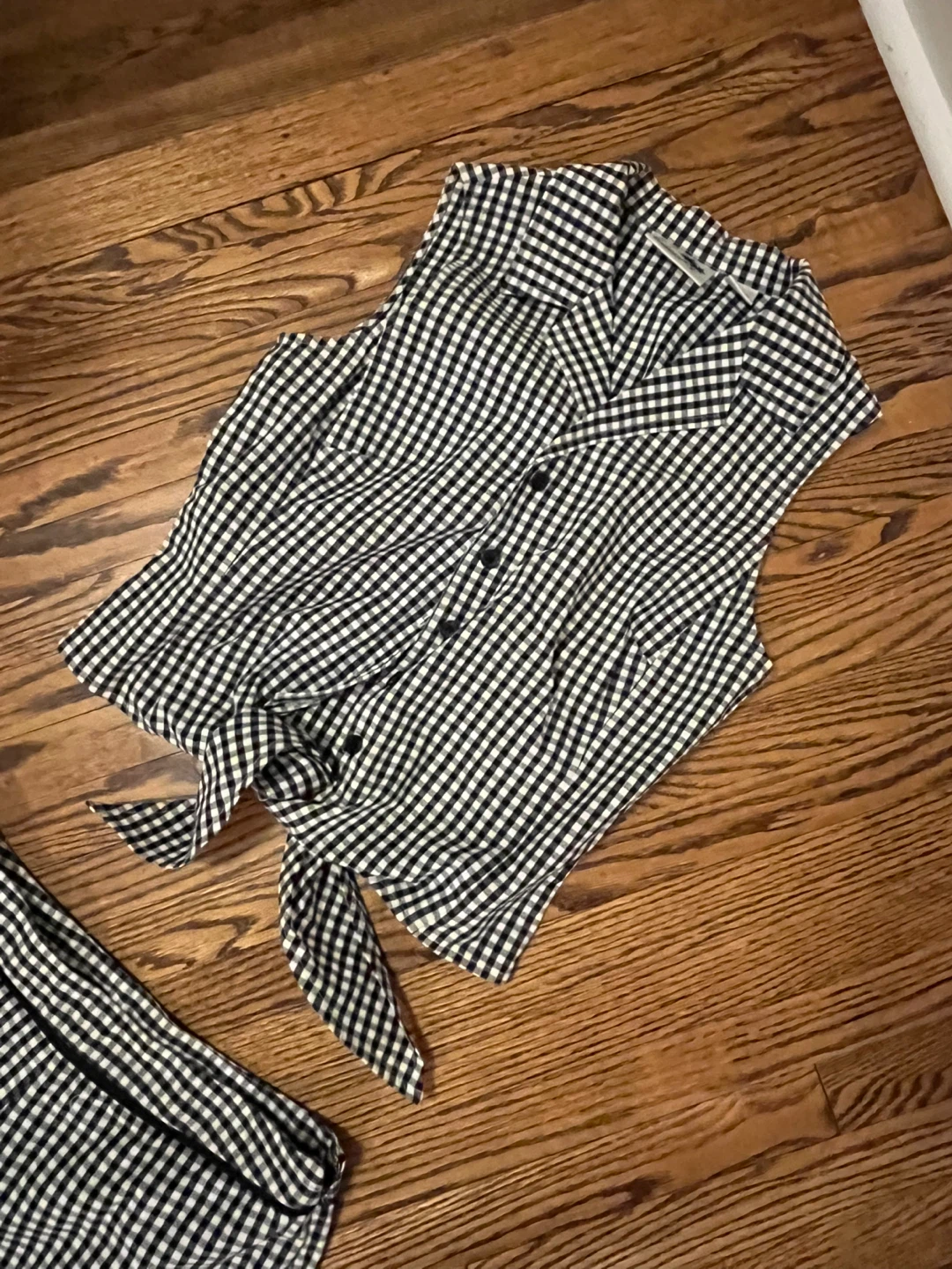 Island Dreams Gingham Set - Black & White - photo 4