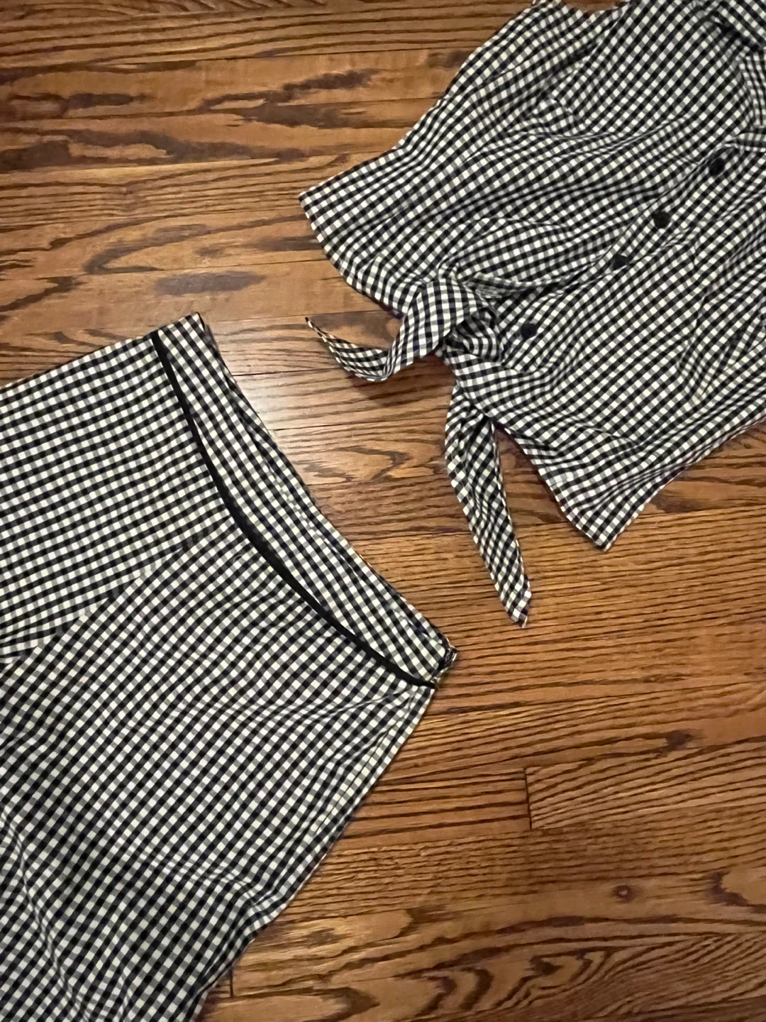 Island Dreams Gingham Set - Black & White - photo 3