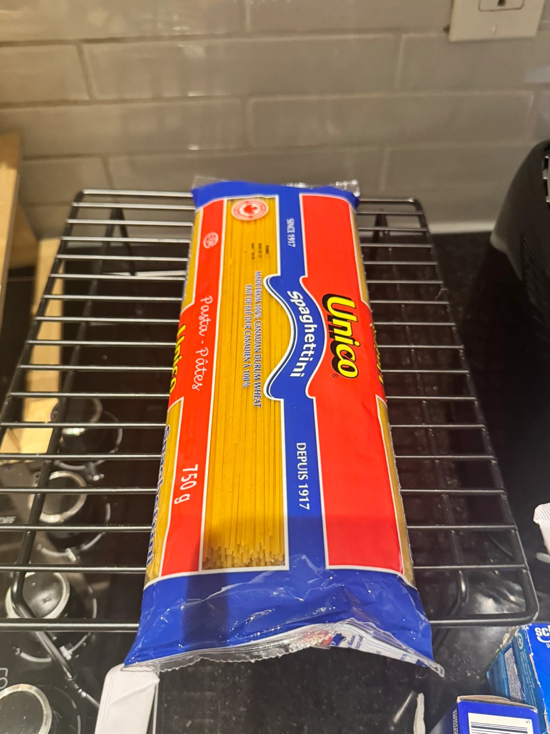 Unico Spaghetti 750g (Unopened)