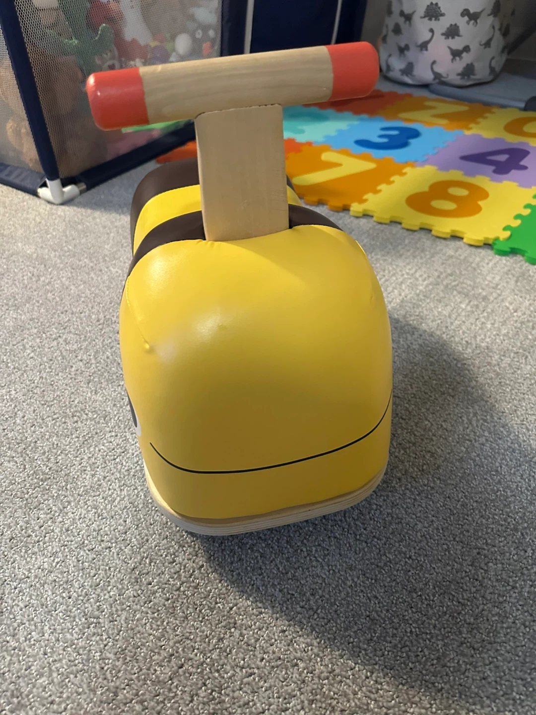 B. toys Wooden Bee Ride-On Toddler Push Toy - photo 2