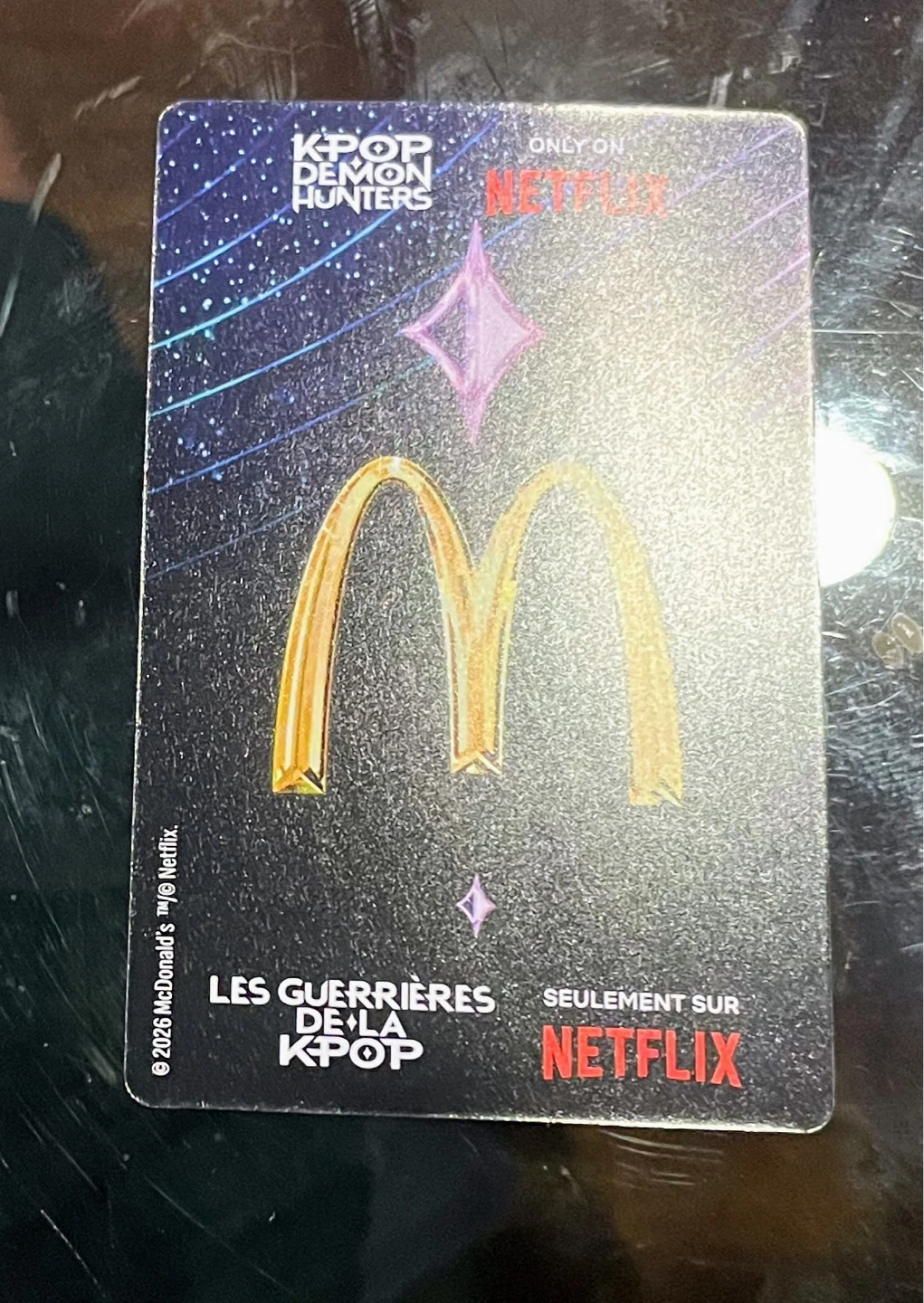 K Pop Demon Hunters McDonald's Card - photo 2