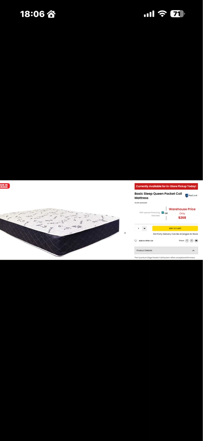 Bamboo Mattress Topper - photo 2
