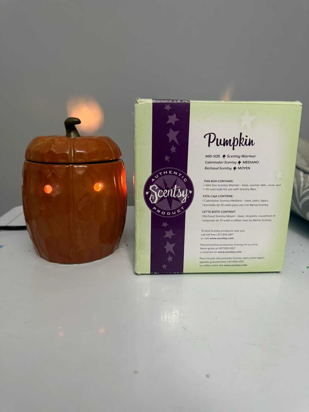 Scentsy Pumpkin Mid-Size Scentsy Warmer - photo 2