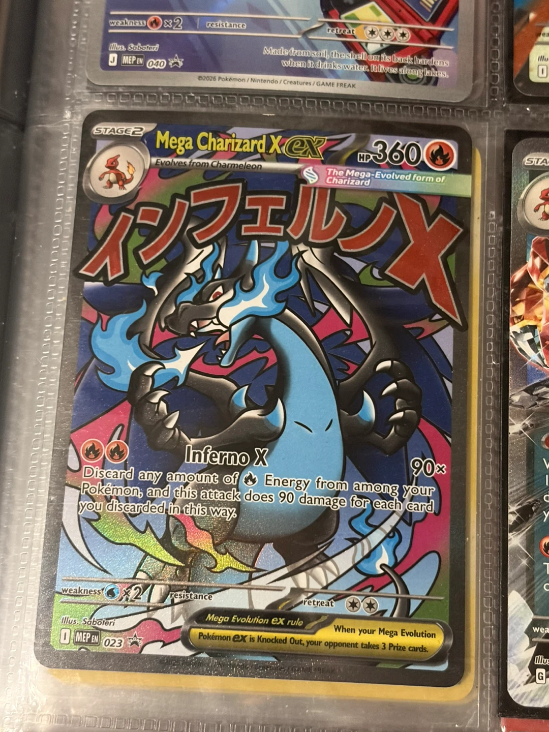 Pokémon Mega Charizard EX Trading Card