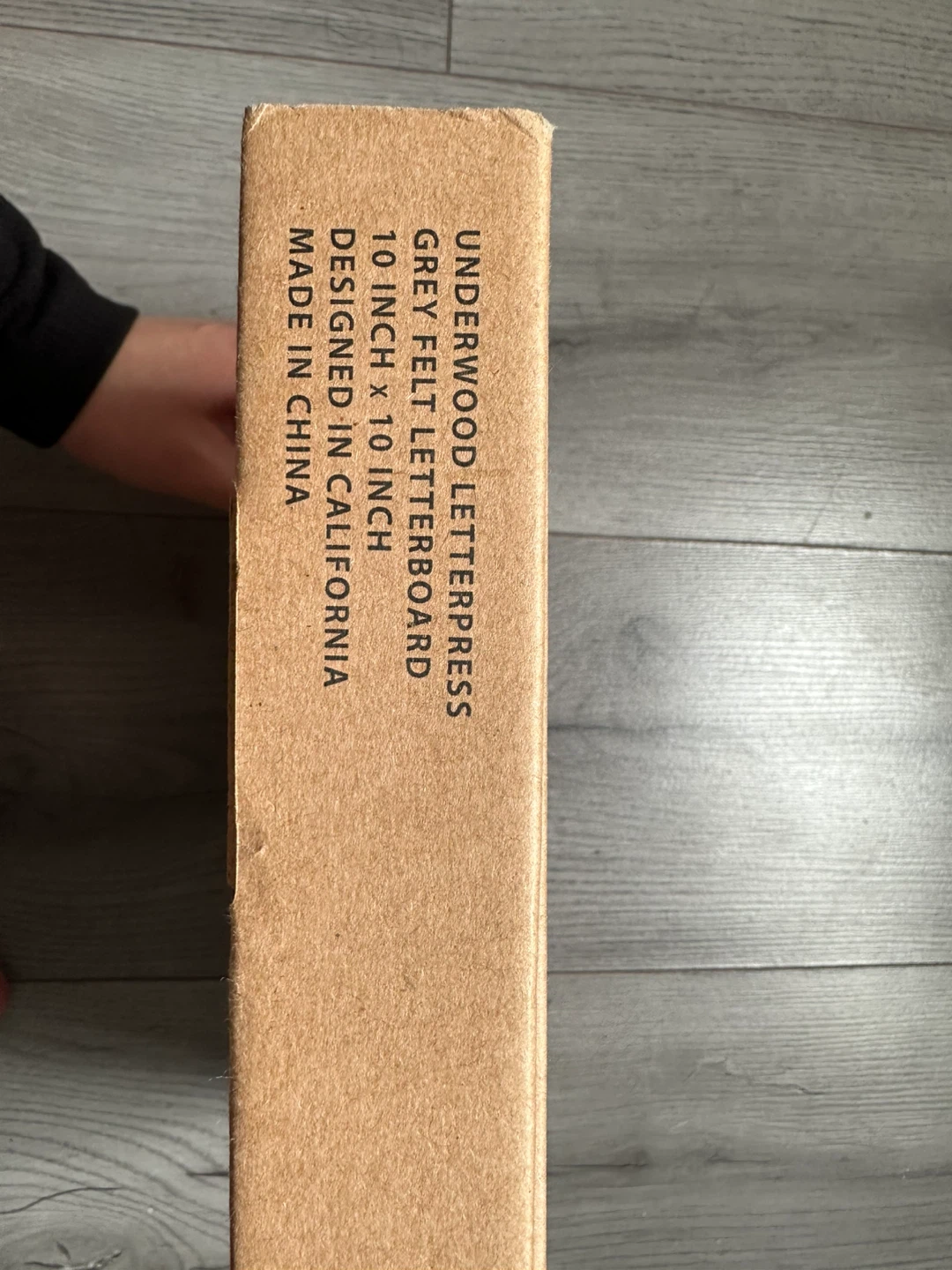 Wooden Letterboard Set, Underwood Letterpress - photo 4