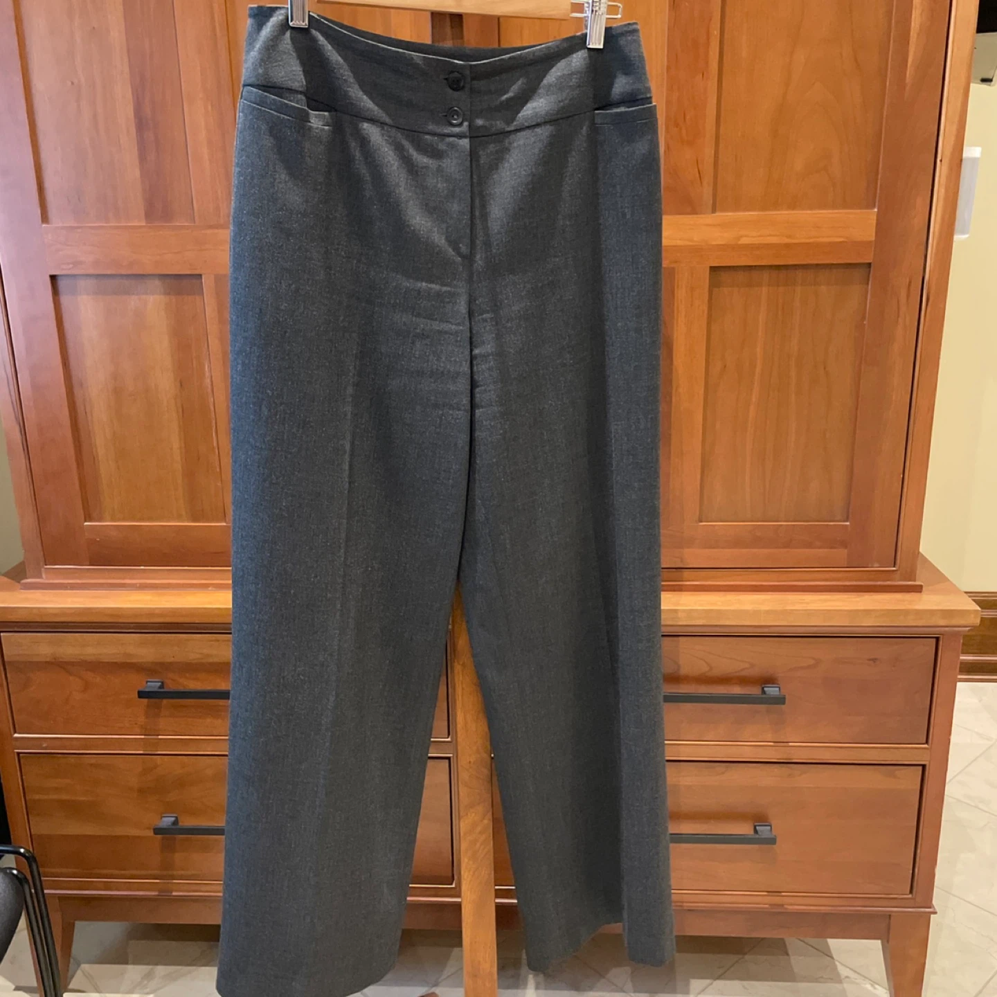 Women's Grey Dress Pants