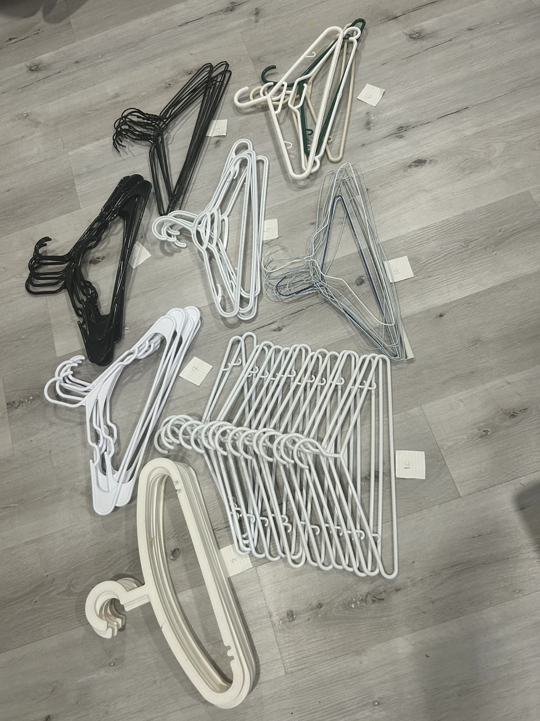 Assorted Clothes Hangers