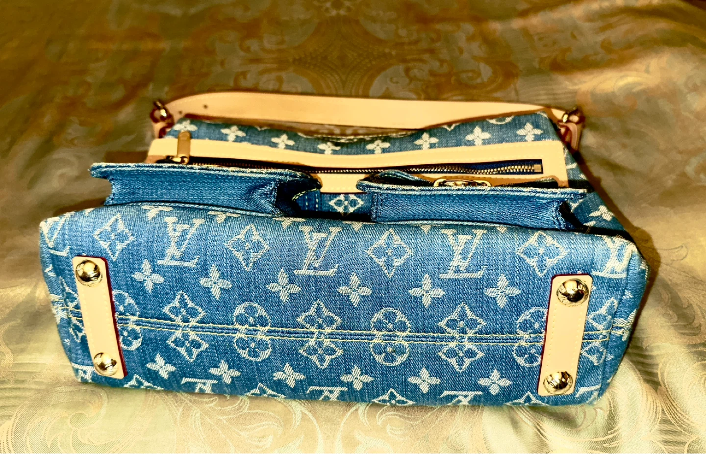 Louis Vuitton Denim Monogram Shoulder Bag - photo 2