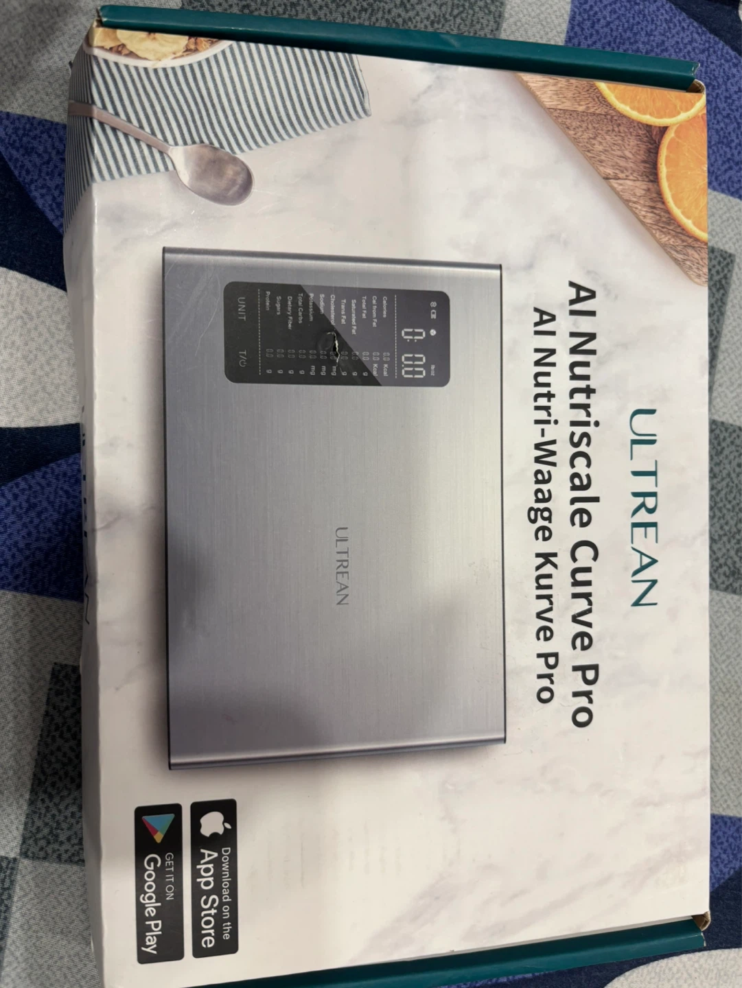 ULTREAN AI Nutriscale Curve Pro Smart Kitchen Scale - photo 3