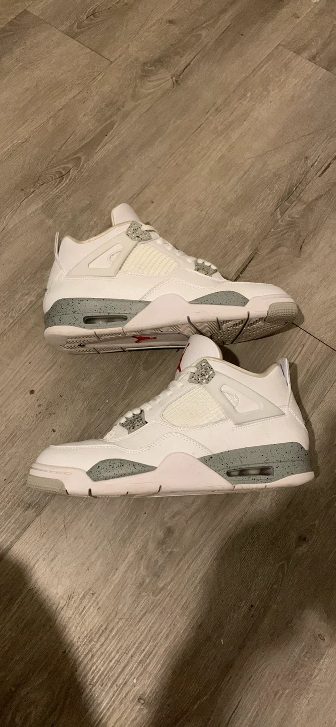 Jordan 4 Retro White Oreos - photo 2