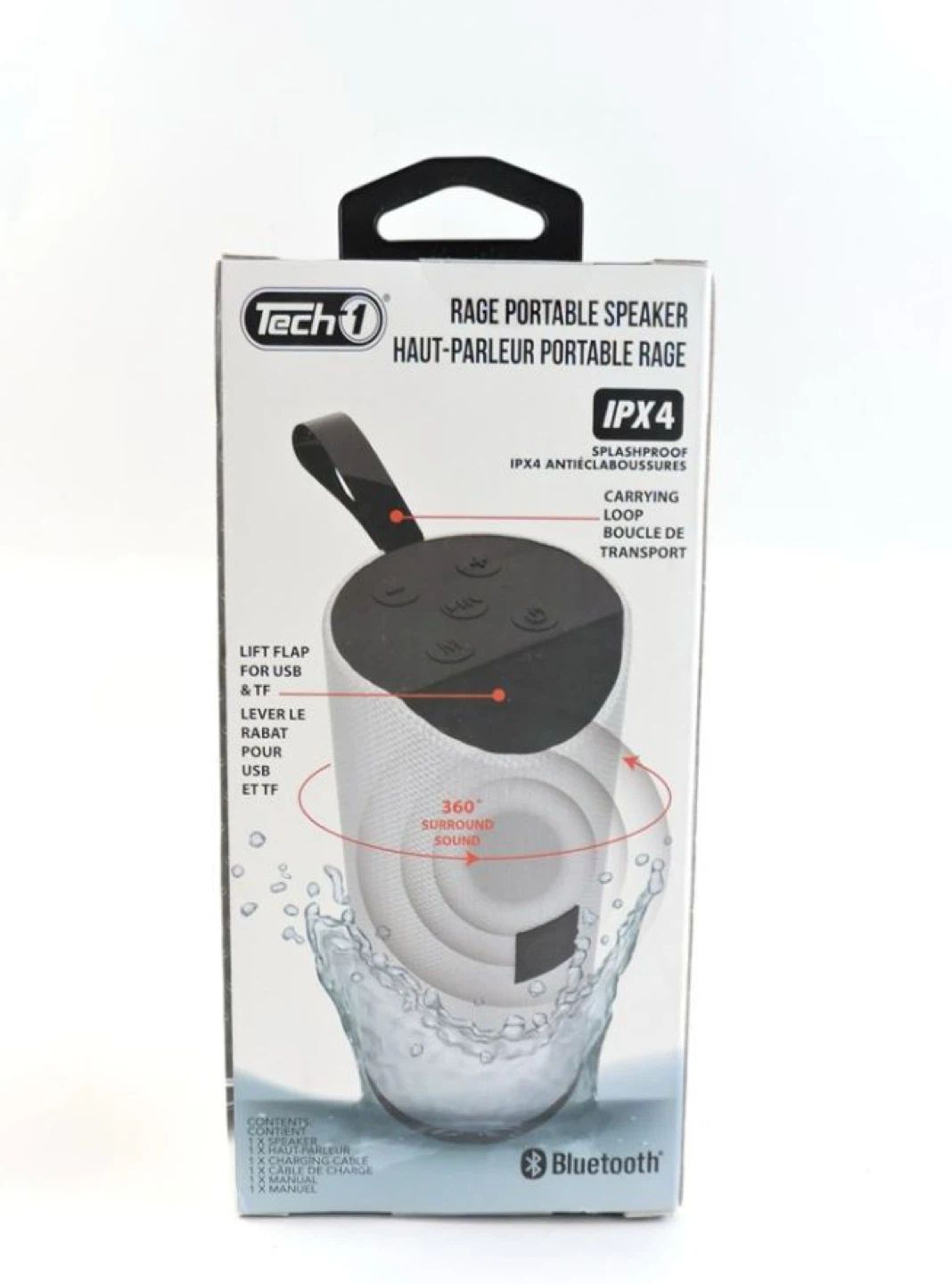 Tech1 Rage Portable Bluetooth Speaker
