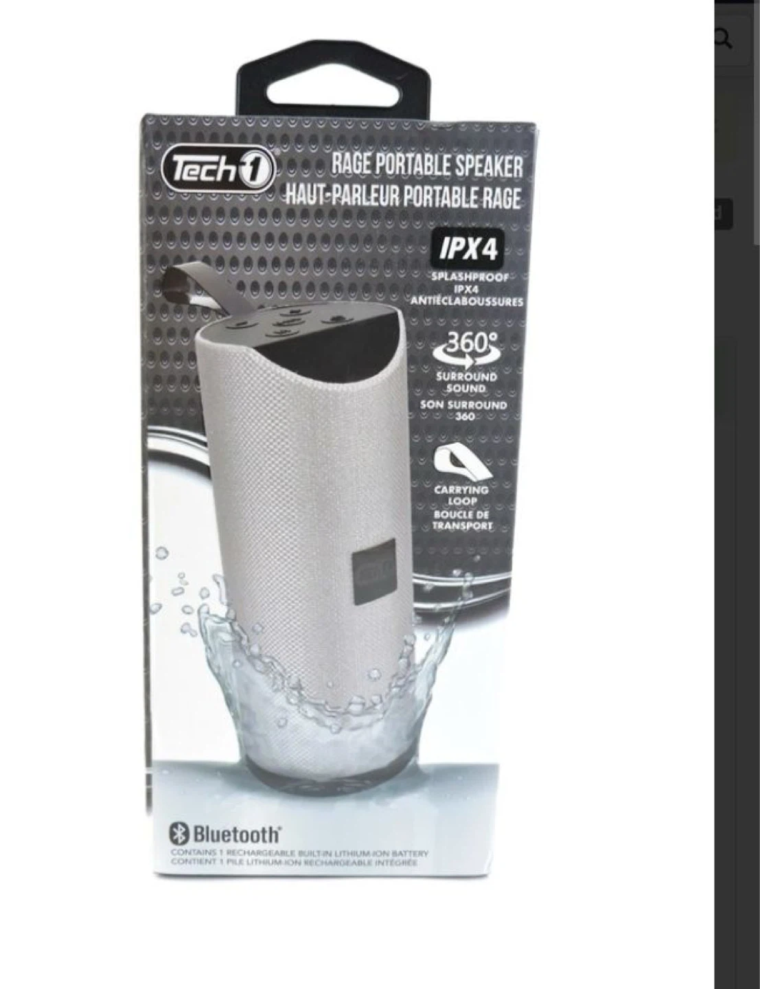 Tech1 Rage Portable Bluetooth Speaker - photo 2