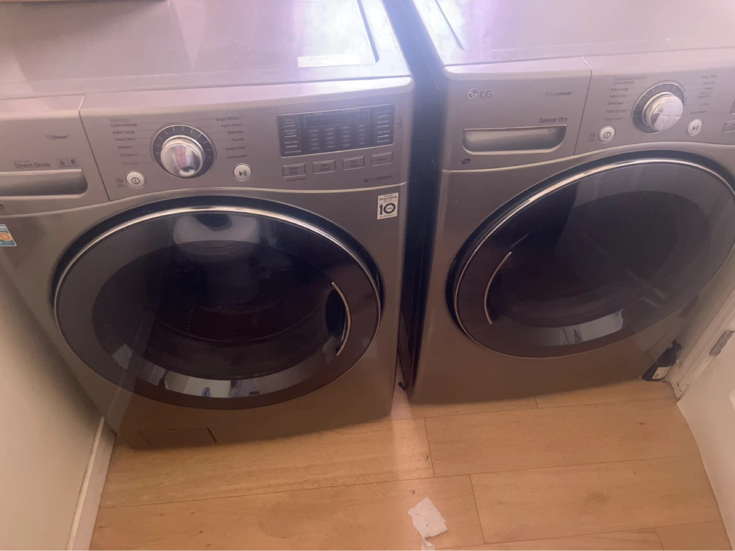 LG Washer and Electric Dryer Set - photo 2