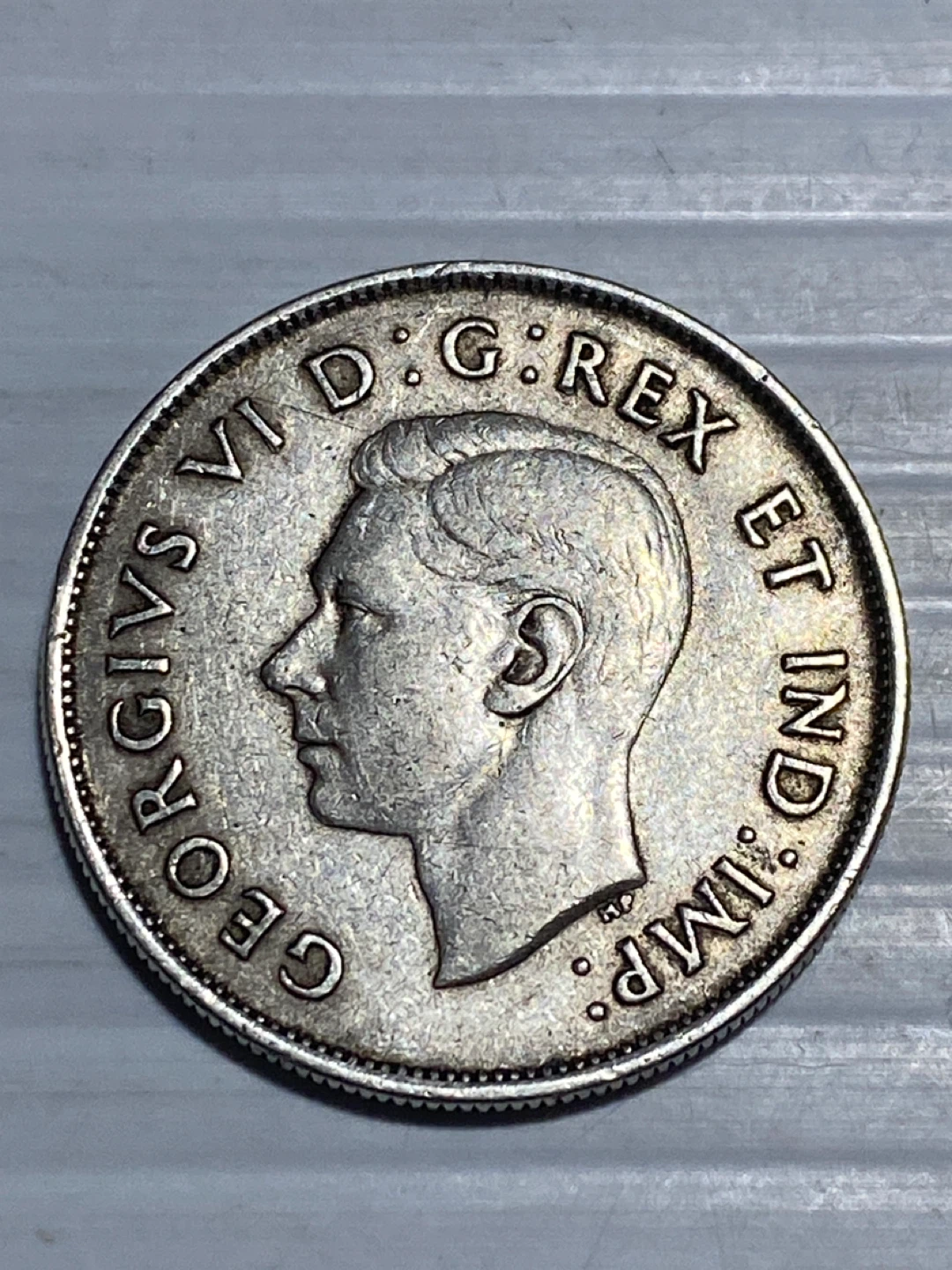 1942 Canadian 50 Cent Coin - King George VI