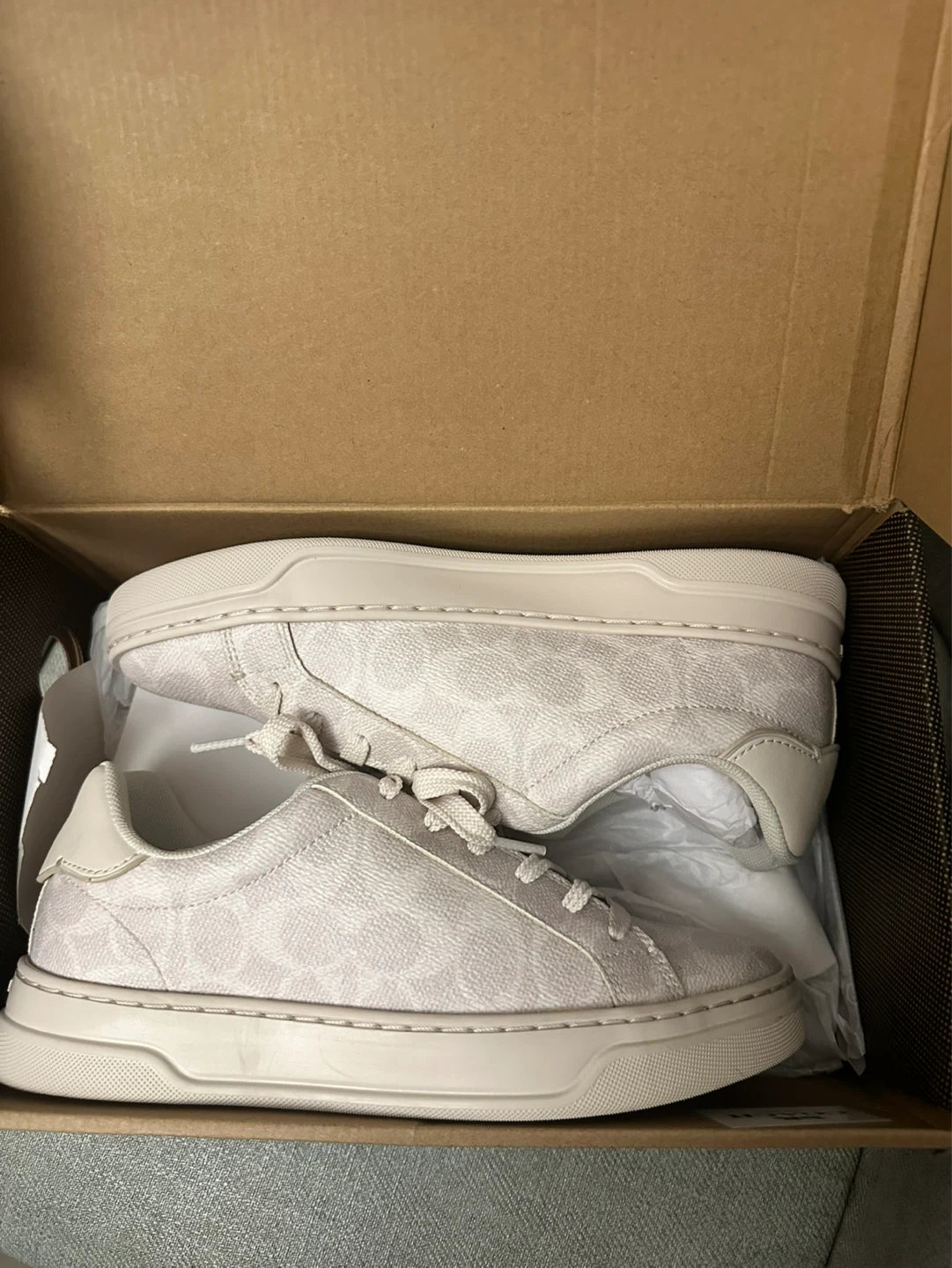 COACH High Line Signature Canvas Sneakers - Women's Size 7 - photo 2
