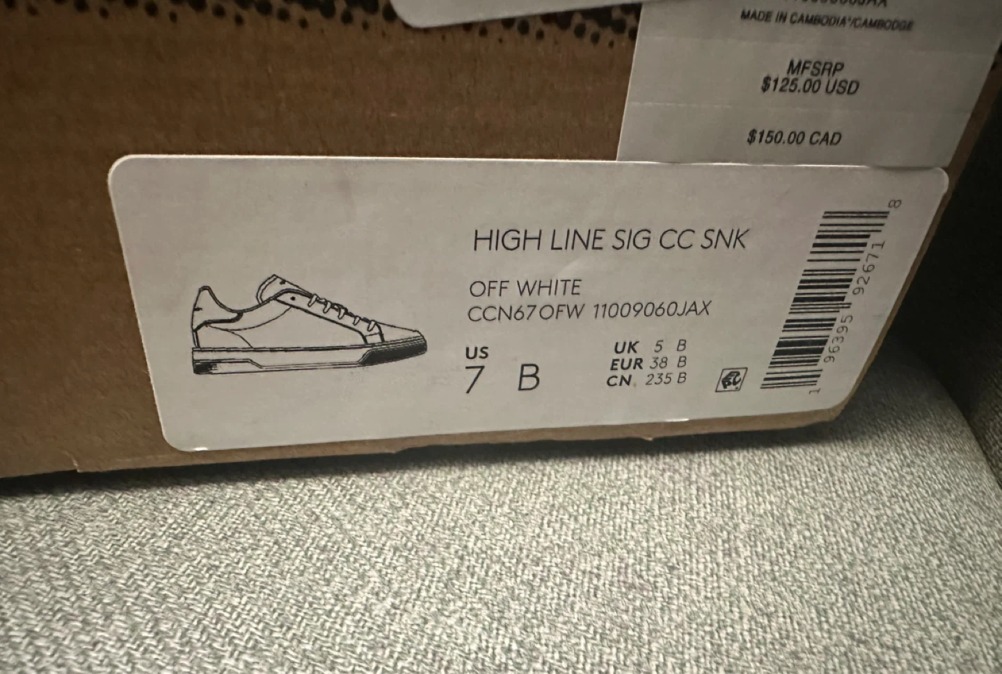 COACH High Line Signature Canvas Sneakers - Women's Size 7 - photo 4