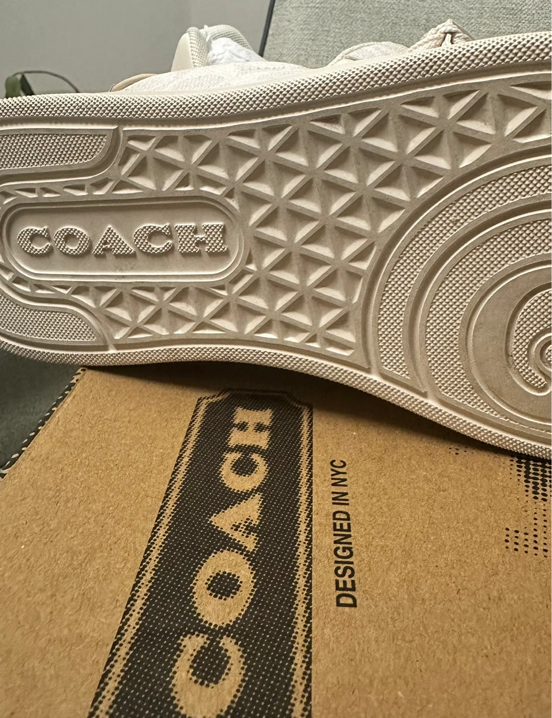 COACH High Line Signature Canvas Sneakers - Women's Size 7 - photo 5