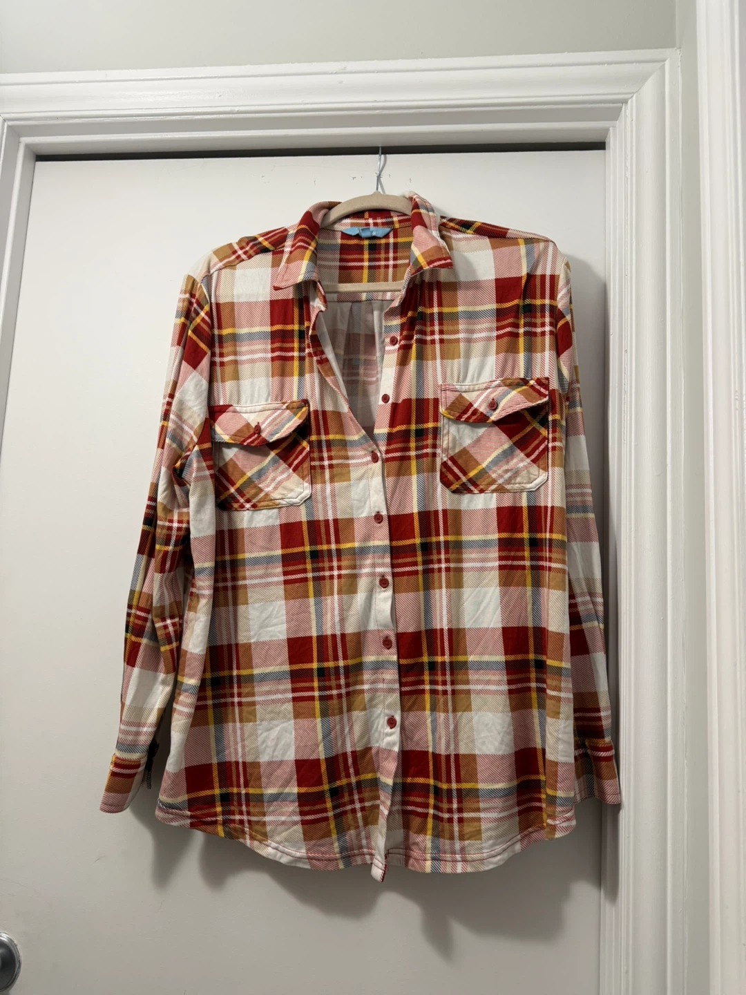 Women's Plaid Flannel Shirt