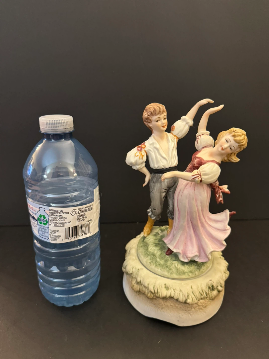 Lefton Musical Dancing Couple Figurine