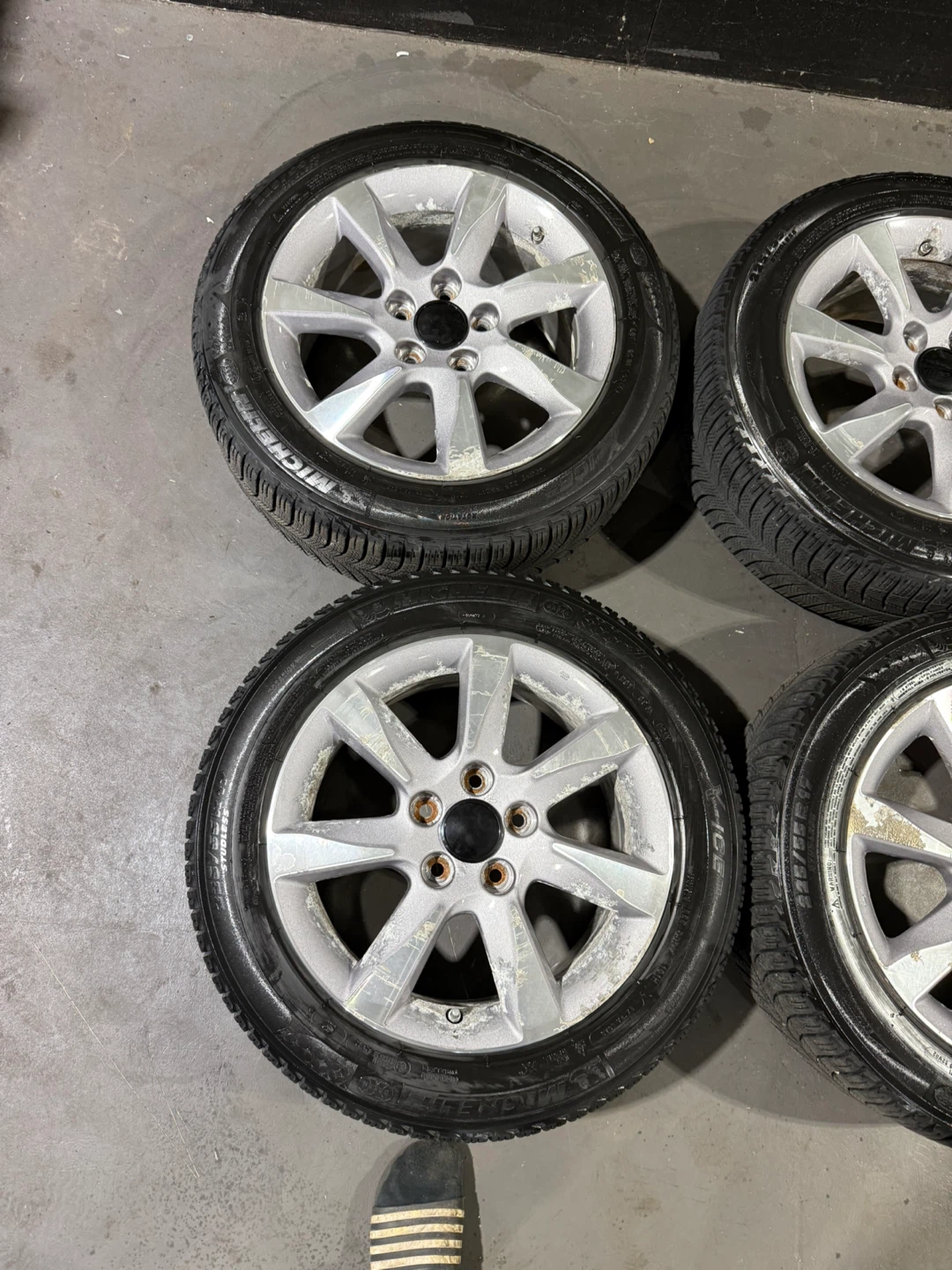 BMW 17” Winter Tire & Rim Package – Michelin 225/55R17 – 5x120 - photo 2
