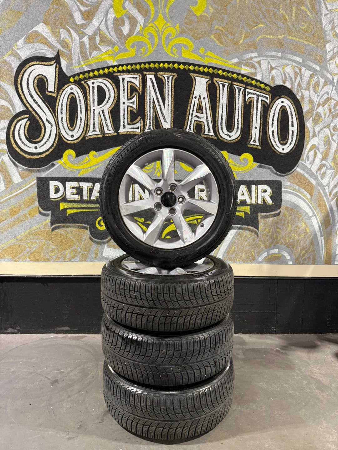 BMW 17” Winter Tire & Rim Package – Michelin 225/55R17 – 5x120 - photo 4