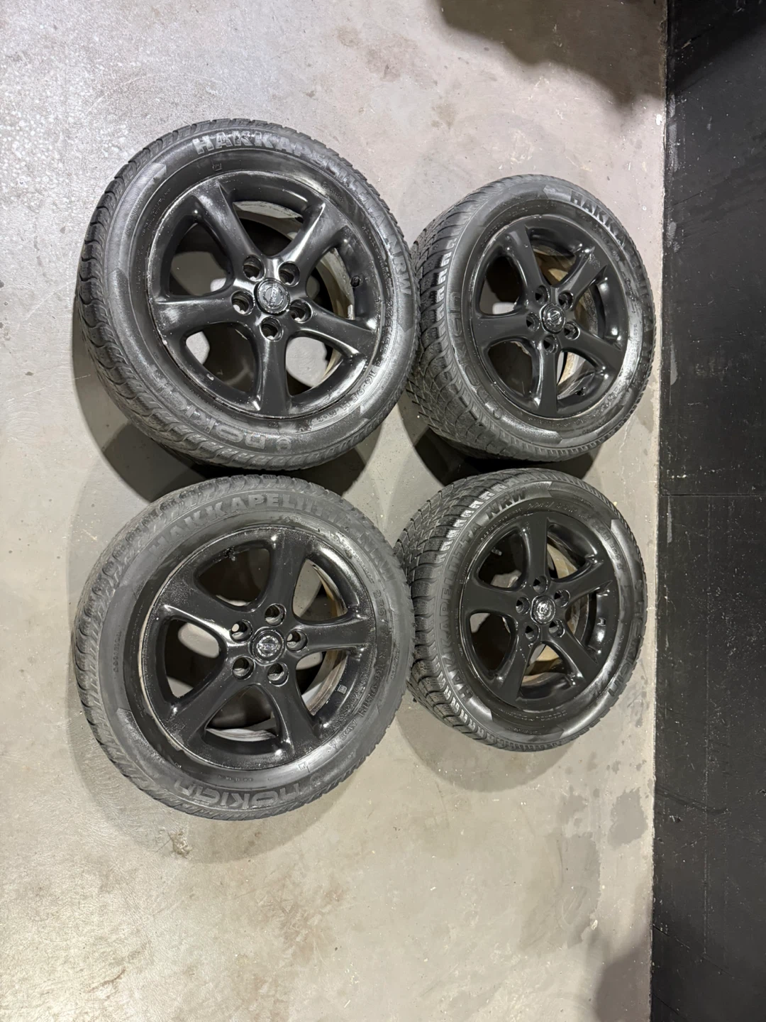 Nissan OEM 16” Winter Tire Set – 225/55R16 – 5x114.3