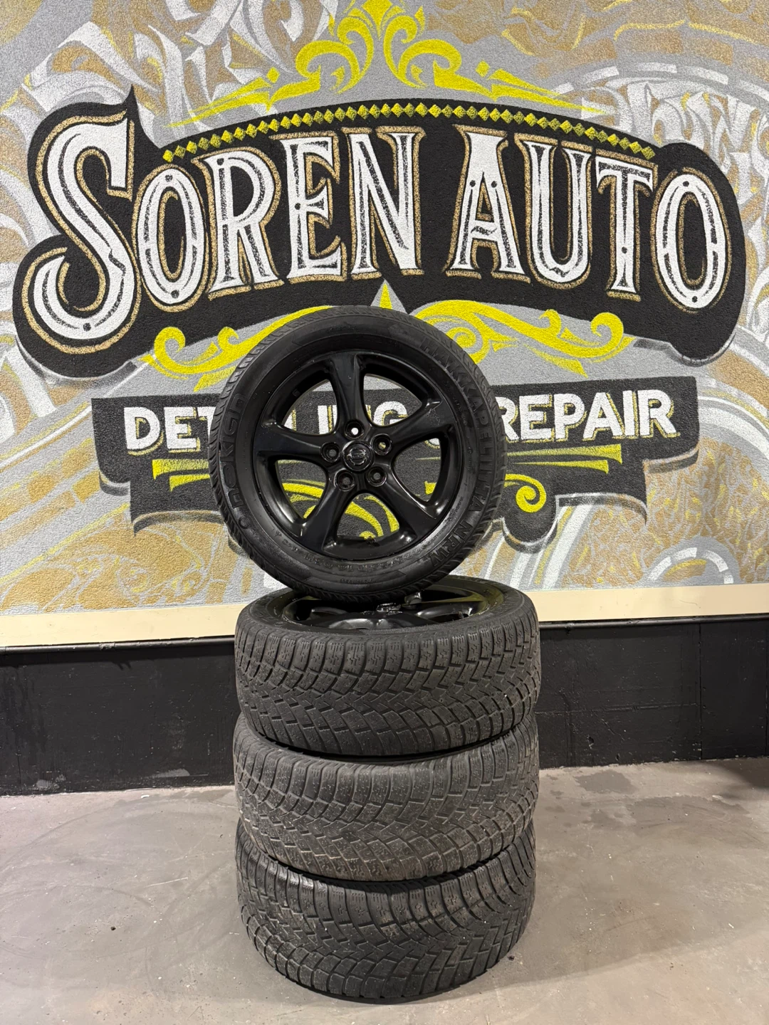 Nissan OEM 16” Winter Tire Set – 225/55R16 – 5x114.3 - photo 4
