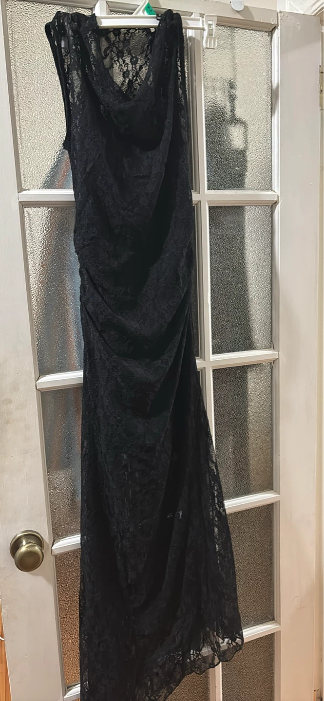 Forever 21 Black Lace Maxi Dress - photo 2