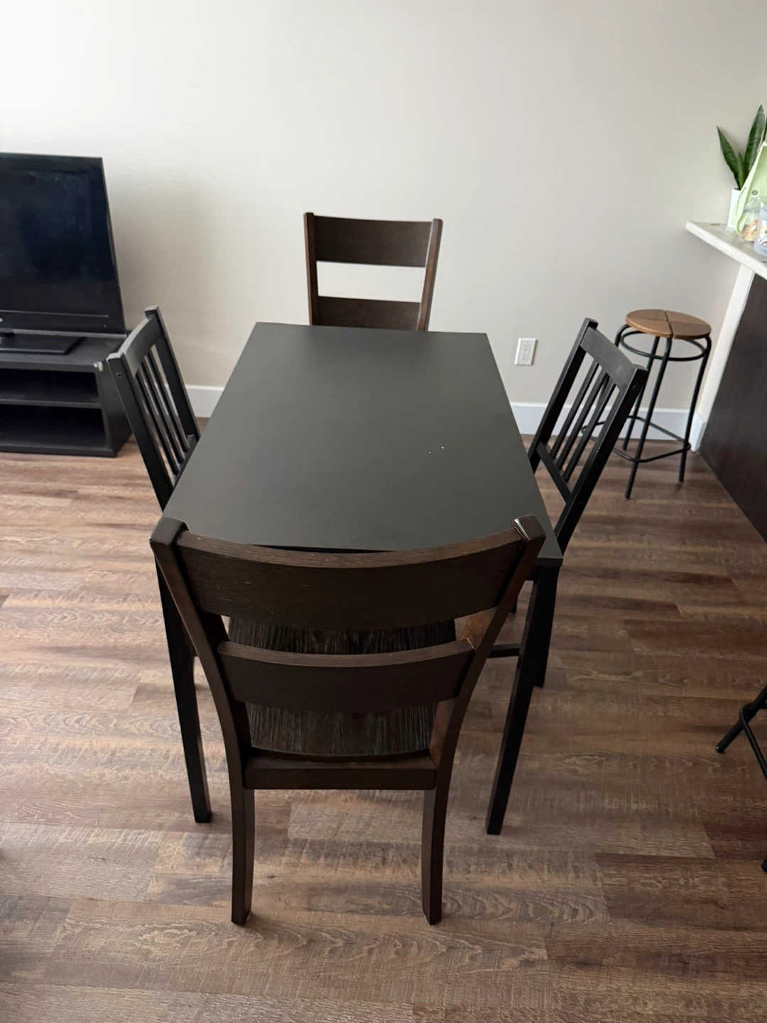 Dining Table and 4 Chairs Set - photo 3