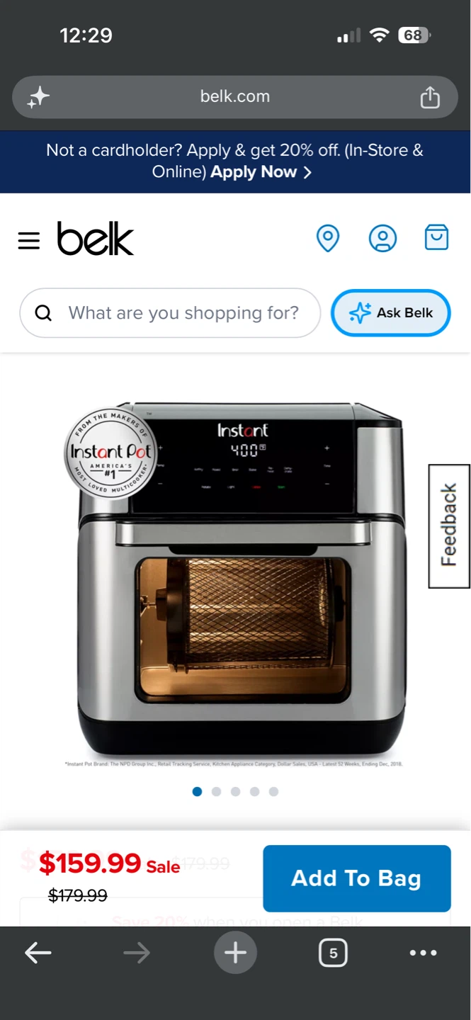 Instant Vortex Plus 6-Quart Air Fryer Oven - photo 2