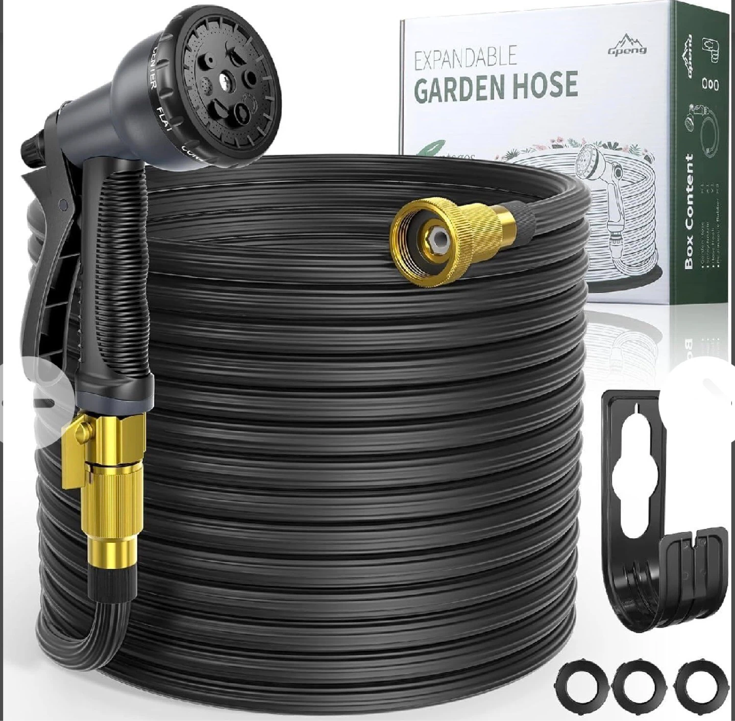Gpeng Expandable Garden Hose - 100ft
