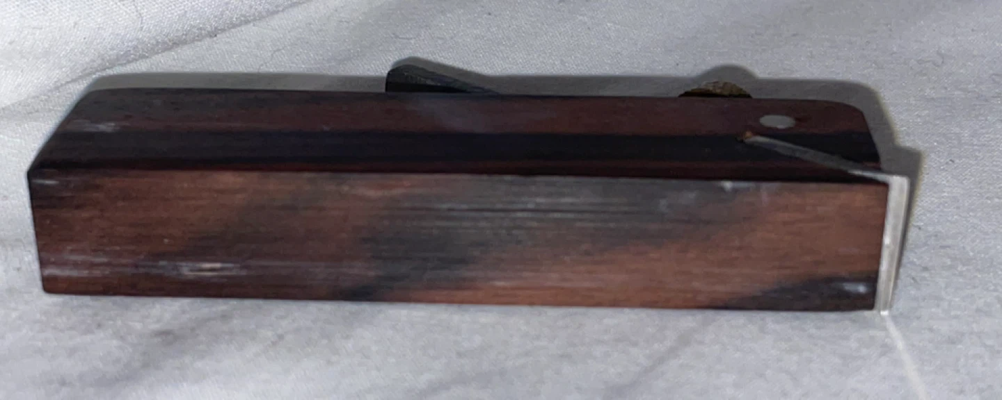 Lee Valley Miniature Hand Chisel Plane, Ebony - photo 4