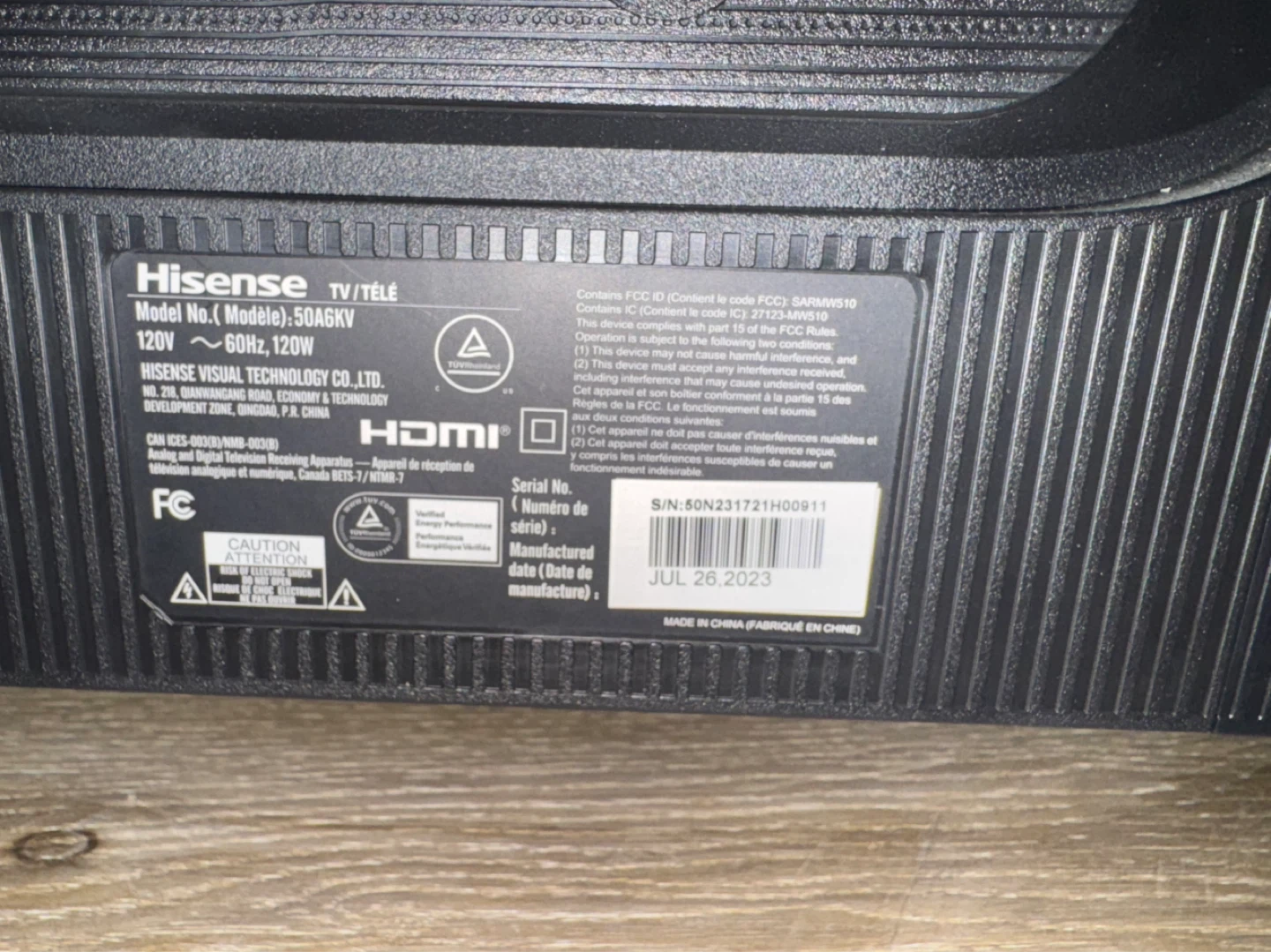 Hisense 50A6KV Smart TV - photo 4
