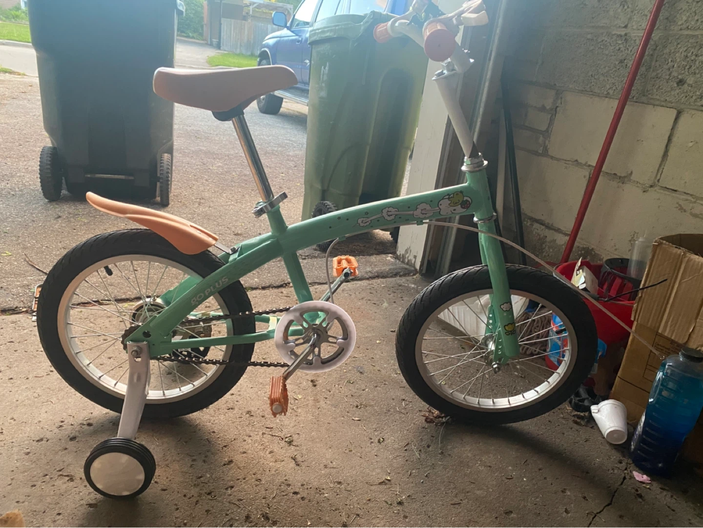 GO PLUS Kids Bike with Training Wheels - photo 2