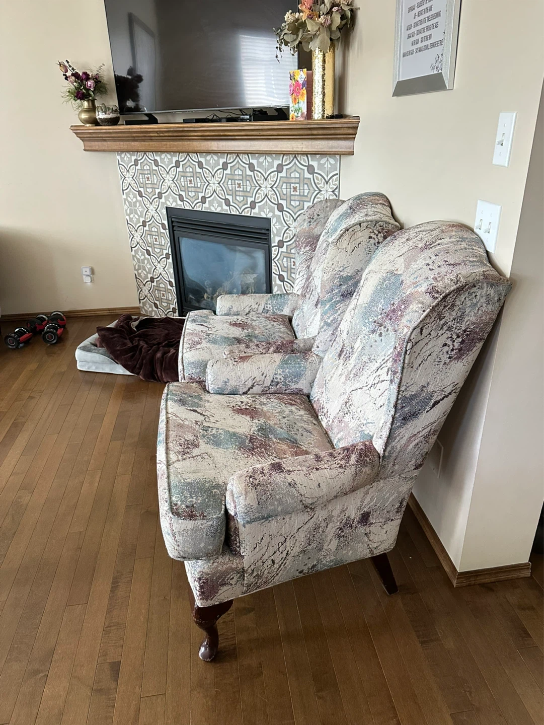 Wingback Armchairs (Set of 2) - photo 2