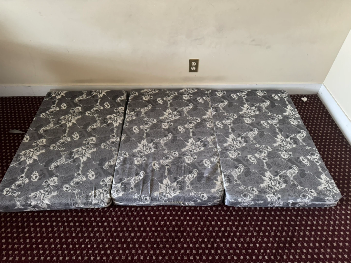 2 Folding Foam Mattress
