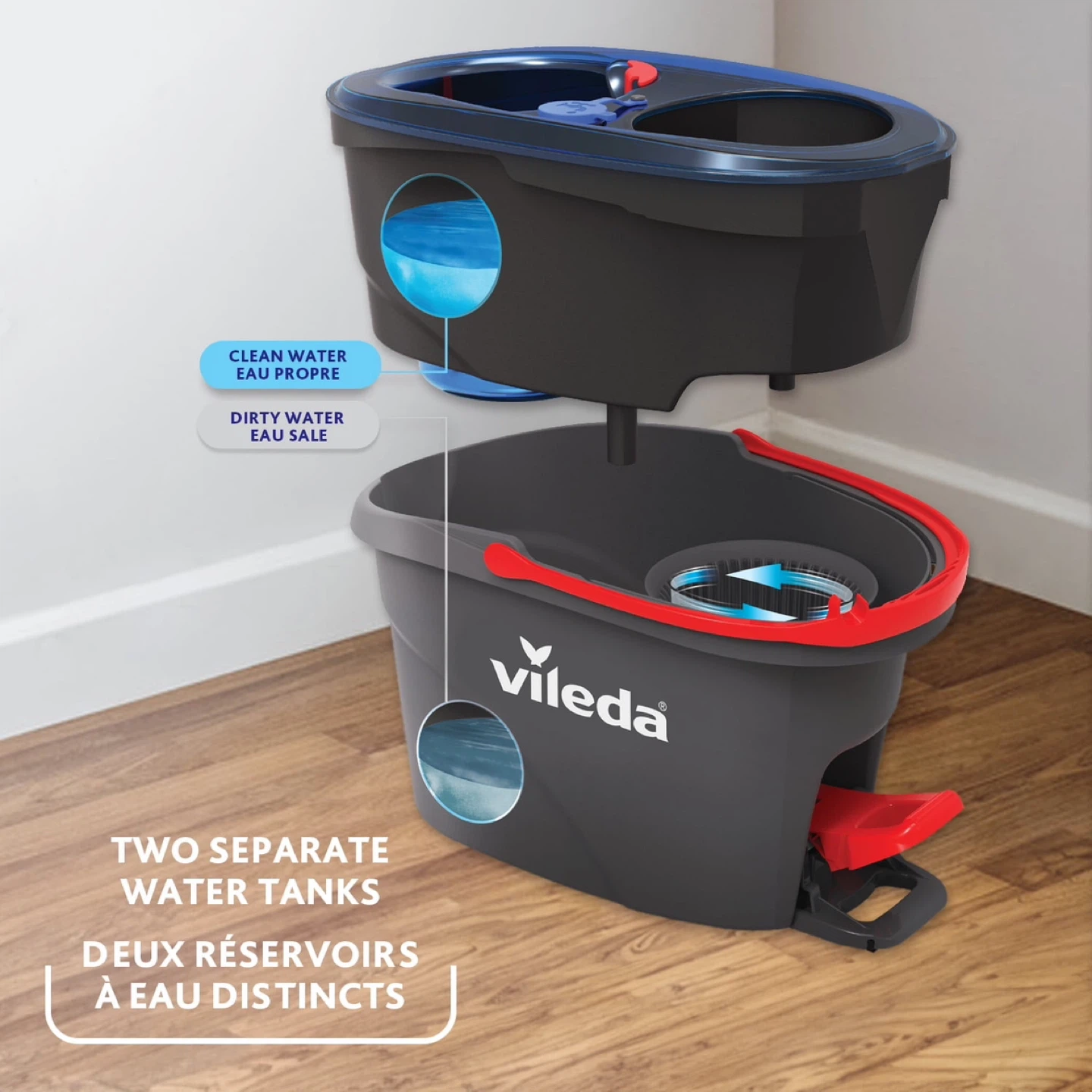 Vileda RinseClean Spin Bucket - photo 3